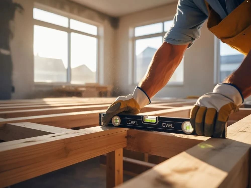 Jak wypoziomować podłogę na legarach - uniknij najczęstszych błędów Jak wypoziomować podłogę na legarach - uniknij najczęstszych błędów